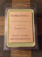 Australian Bamboo Grass Soy Wax Tart