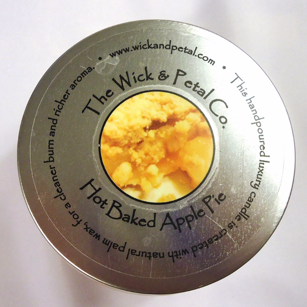 Hot Baked Apple Pie 14 oz Scented Palm Wax Candle