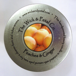 Peaches & Ginger 14 oz Scented Palm Wax Candle